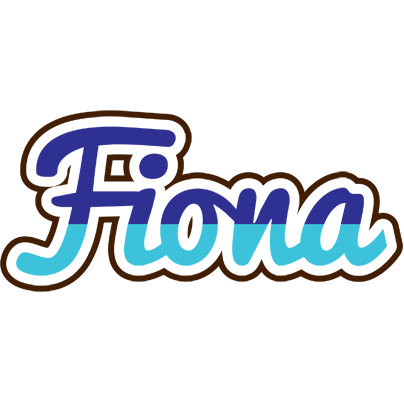 Fiona raining logo