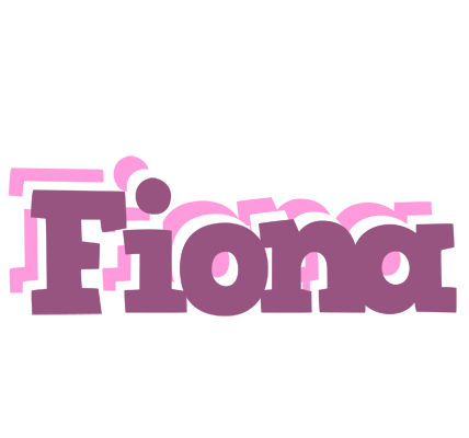 Fiona relaxing logo