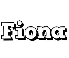 Fiona snowing logo