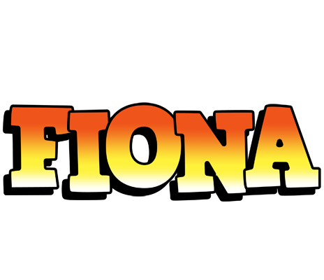 Fiona sunset logo
