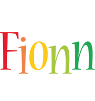 Fionn birthday logo