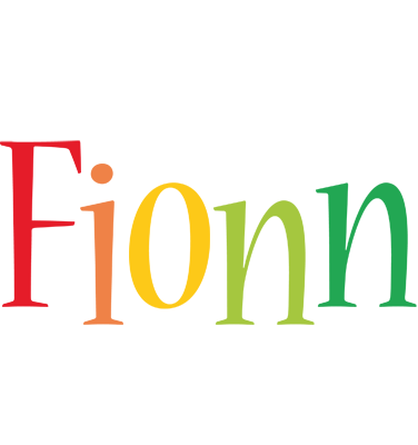 Fionn birthday logo