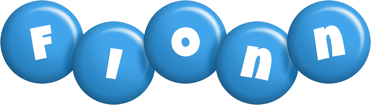 Fionn candy-blue logo