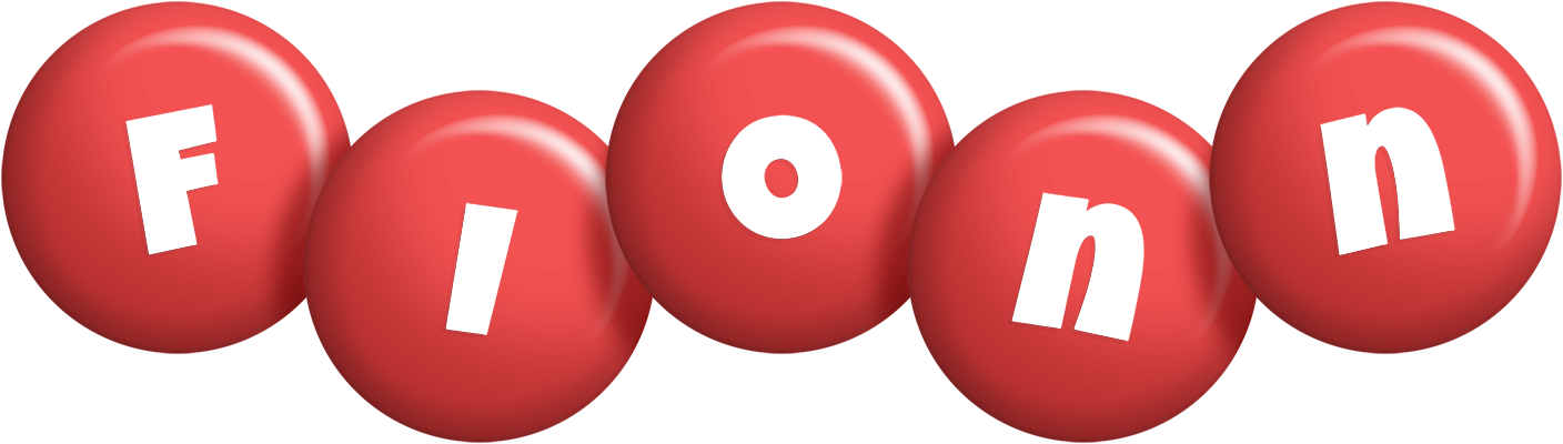 Fionn candy-red logo
