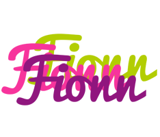 Fionn flowers logo