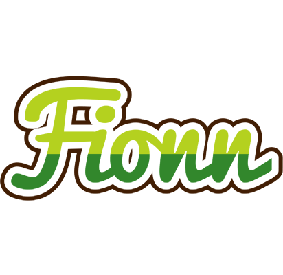 Fionn golfing logo