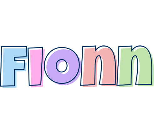 Fionn pastel logo