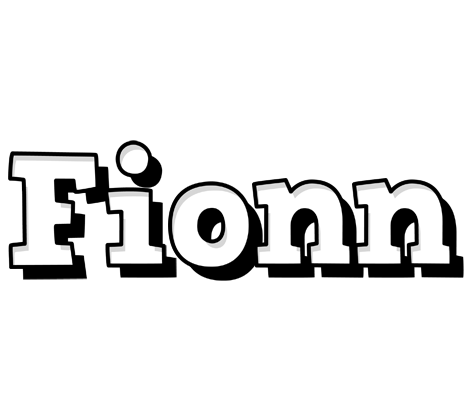 Fionn snowing logo