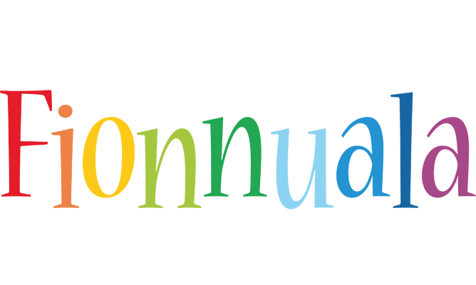 Fionnuala birthday logo