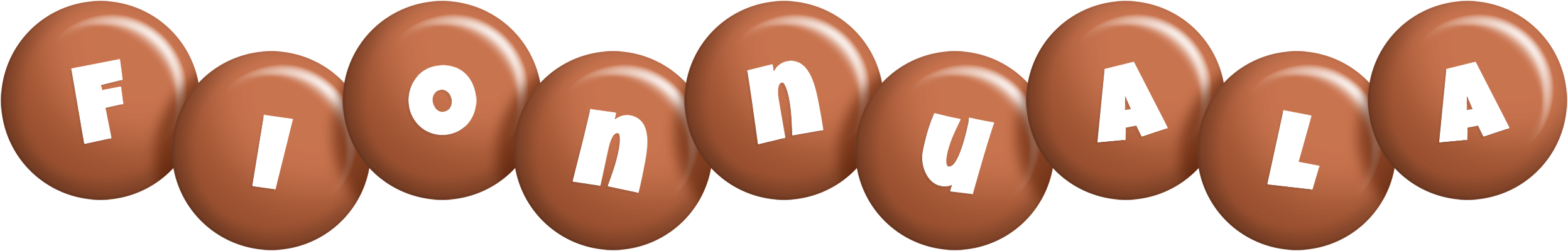 Fionnuala candy-brown logo