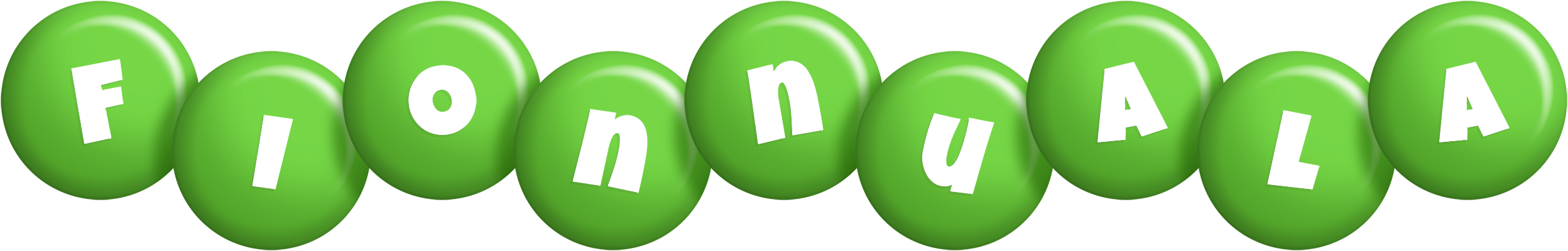 Fionnuala candy-green logo