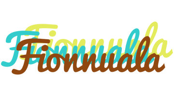 Fionnuala cupcake logo