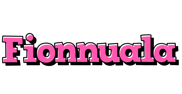 Fionnuala girlish logo