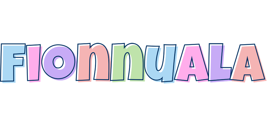 Fionnuala pastel logo