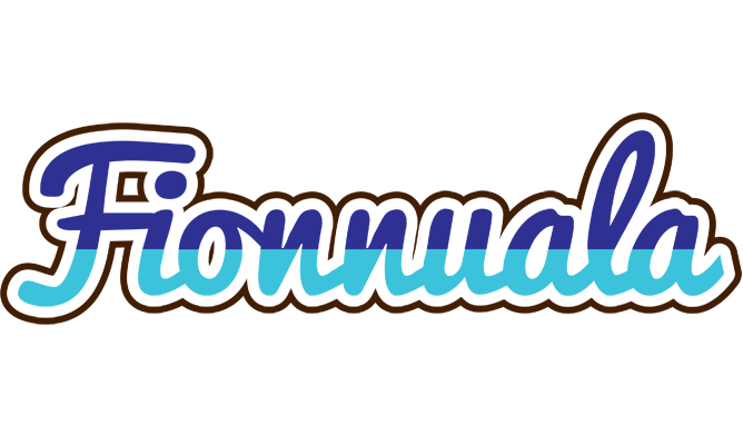Fionnuala raining logo