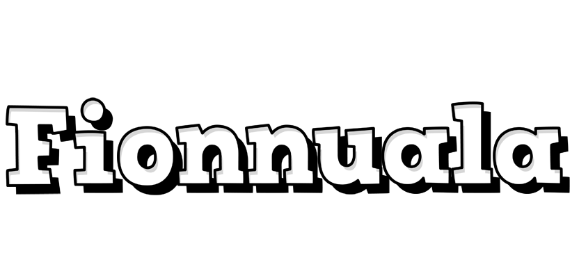 Fionnuala snowing logo