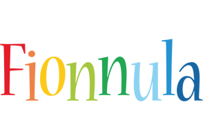 Fionnula birthday logo