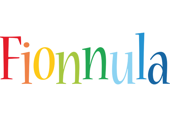 Fionnula birthday logo