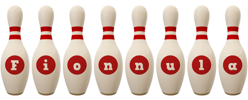 Fionnula bowling-pin logo