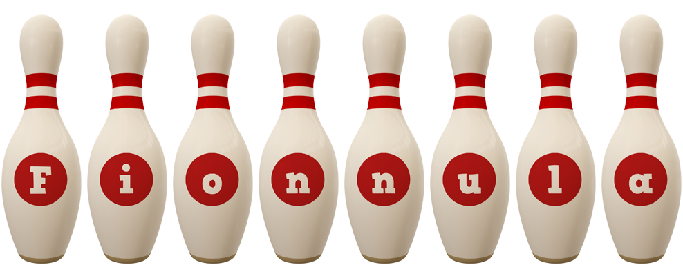 Fionnula bowling-pin logo
