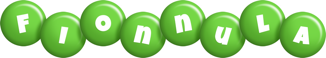 Fionnula candy-green logo