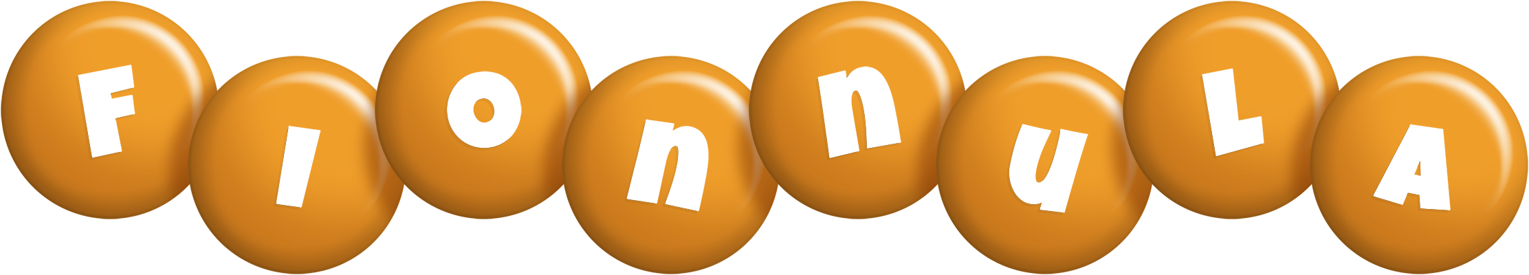 Fionnula candy-orange logo
