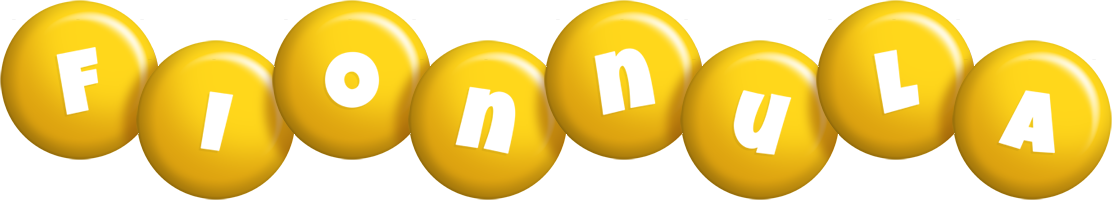 Fionnula candy-yellow logo