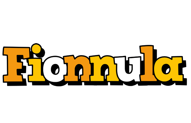 Fionnula cartoon logo