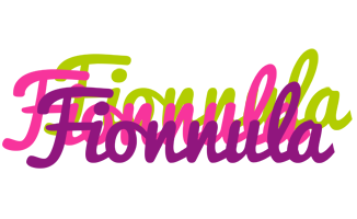 Fionnula flowers logo