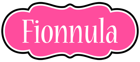 Fionnula invitation logo