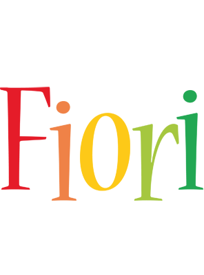 Fiori birthday logo