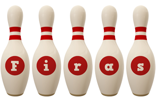 Firas bowling-pin logo