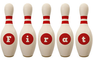 Firat bowling-pin logo