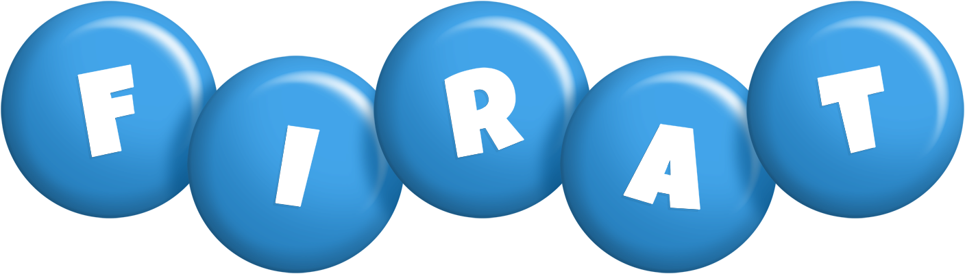 Firat candy-blue logo