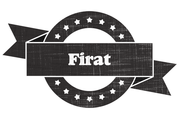 Firat grunge logo