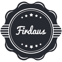 Firdaus badge logo