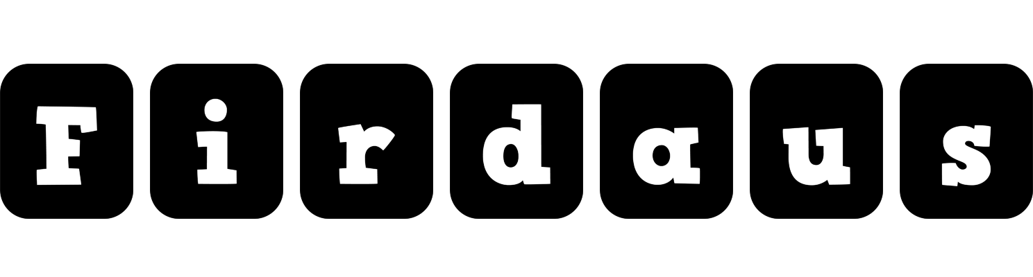 Firdaus box logo