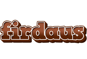 Firdaus brownie logo