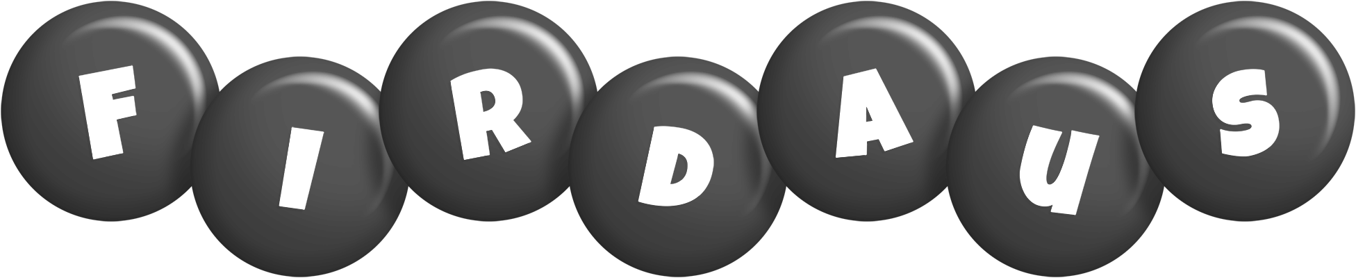 Firdaus candy-black logo