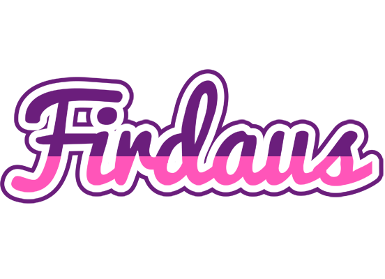 Firdaus cheerful logo