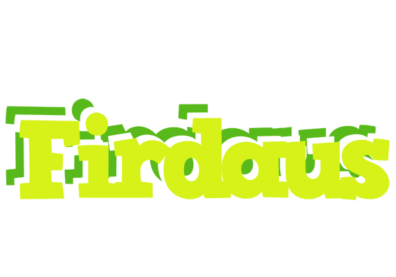 Firdaus citrus logo