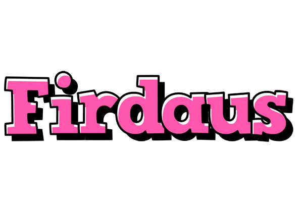 Firdaus girlish logo