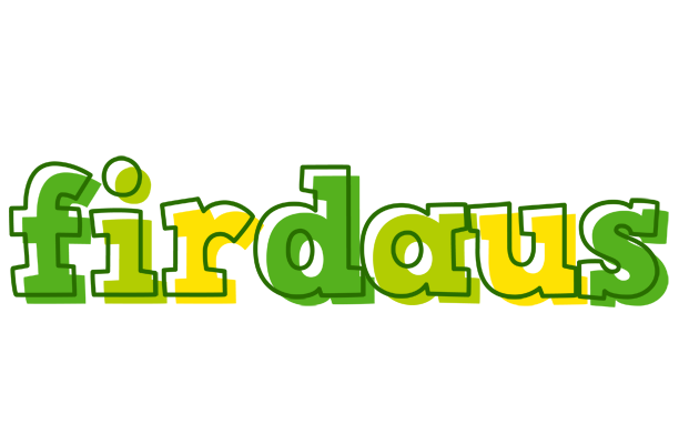Firdaus juice logo