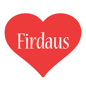 Firdaus love logo