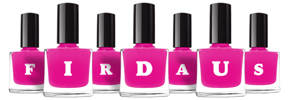 Firdaus nails logo