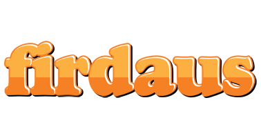 Firdaus orange logo