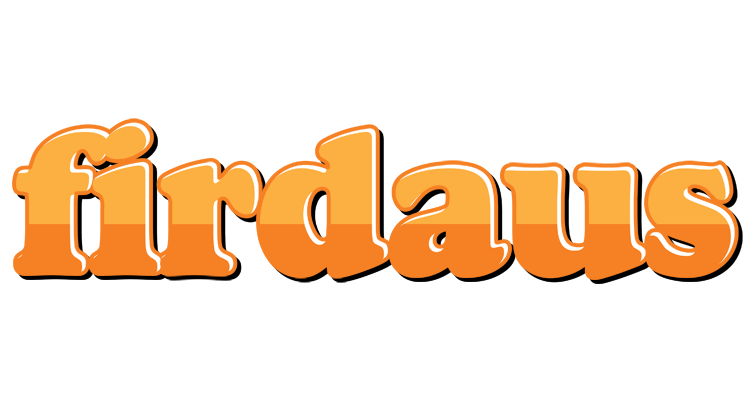 Firdaus orange logo