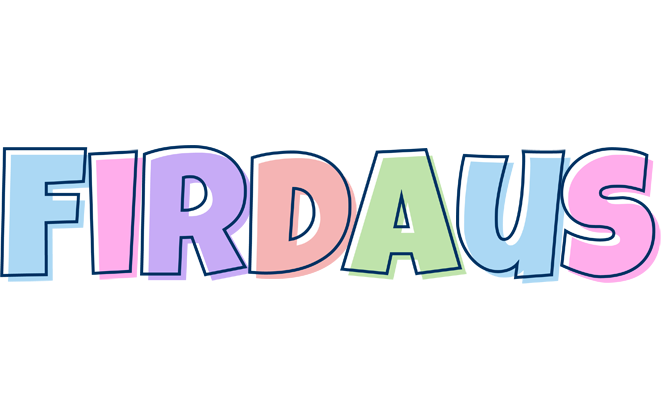 Firdaus pastel logo