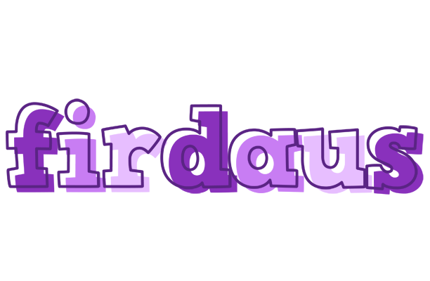 Firdaus sensual logo