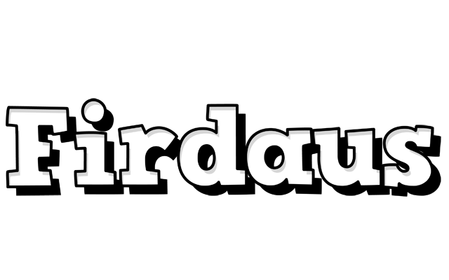 Firdaus snowing logo